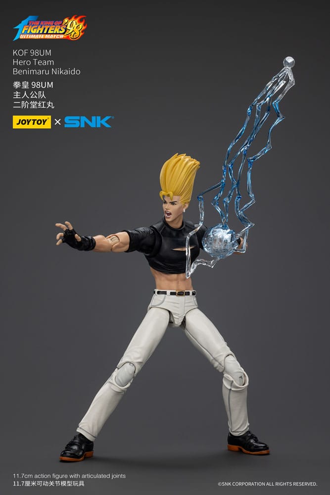 The King Of Fighters '98 Action Figure Hero Team Benimaru Nikaido 12 cm Joy Toy (CN)