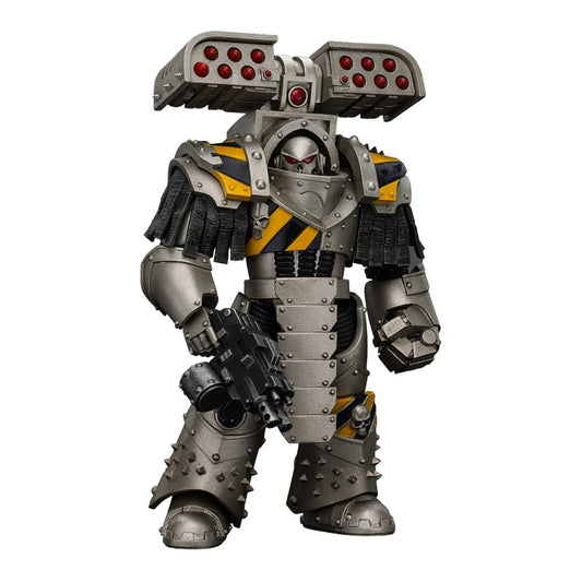 Warhammer The Horus Heresy Action Figure 1/18 lron Warriors Tyrant Siege Terminator with Rocket launcher 14 cm Joy Toy (CN)