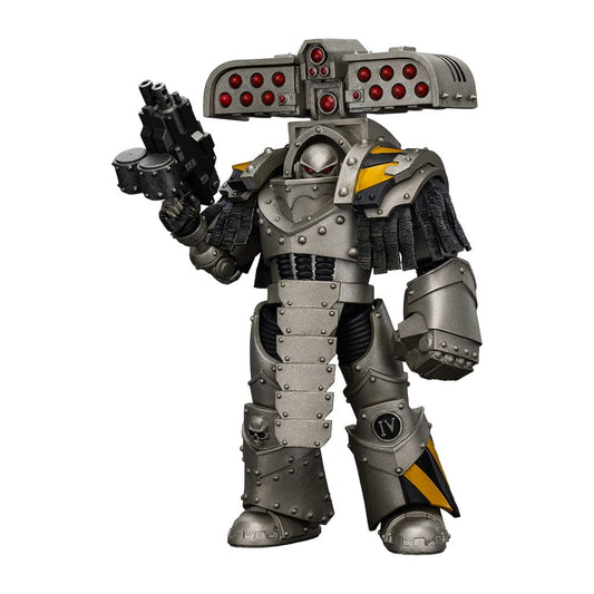 Warhammer The Horus Heresy Action Figure 1/18 lron Warriors Tyrant Siege Master Terminator with Rocket launcher 14 cm Joy Toy (CN)