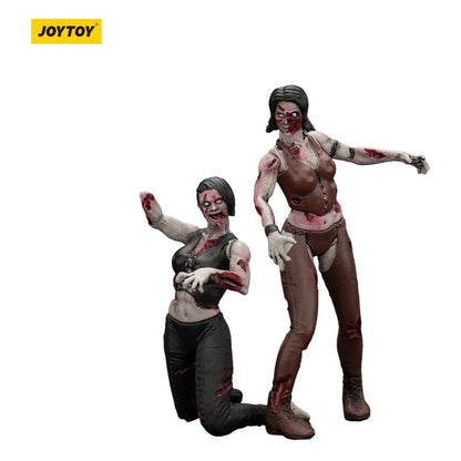 Zombie Dark Source Action Figures 2-Pack Female wrestlers 8 cm Joy Toy (CN)