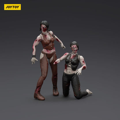 Zombie Dark Source Action Figures 2-Pack Female wrestlers 8 cm Joy Toy (CN)