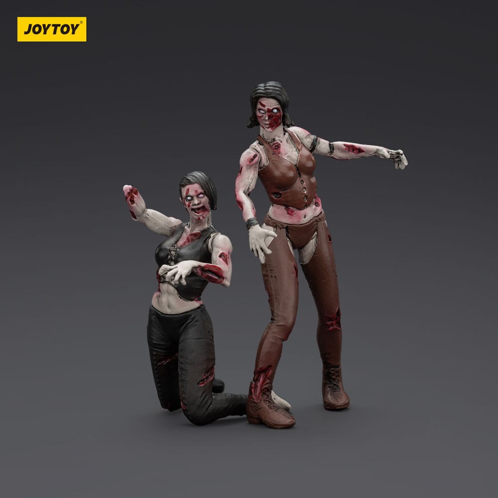 Zombie Dark Source Action Figures 2-Pack Female wrestlers 8 cm Joy Toy (CN)
