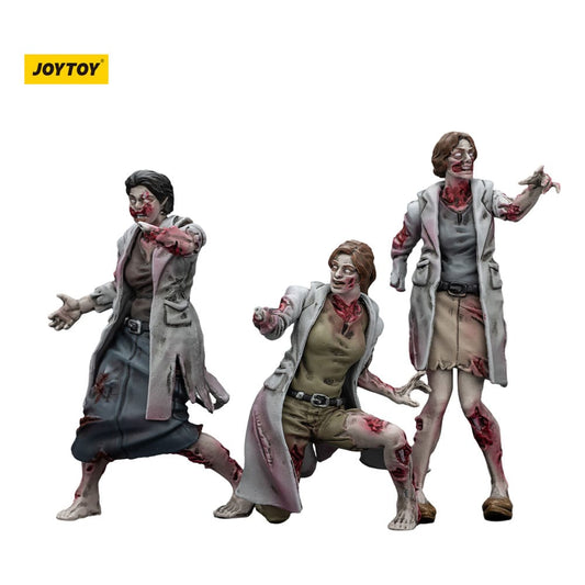 Zombie Dark Source Action Figures 3-Pack Medics 8 cm Joy Toy (CN)