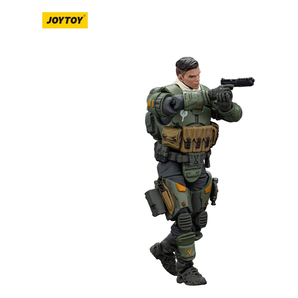APOC Series Dark Source Action Figur Bedrock Standard Combat Mecha Pilot 8 cm Joy Toy (CN)