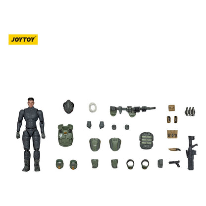 APOC Series Dark Source Action Figur Bedrock Standard Combat Mecha Pilot 8 cm Joy Toy (CN)