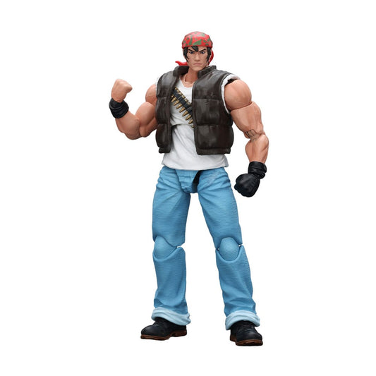 The King Of Fighters '98 Action Figure Hero Team Ralf Jones 12 cm Joy Toy (CN)