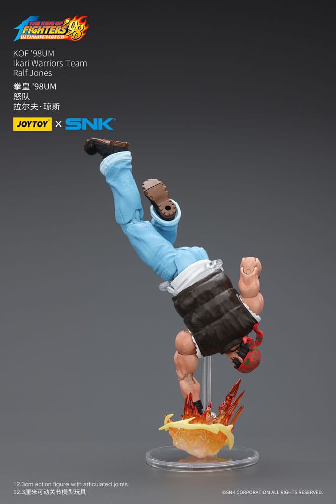 The King Of Fighters '98 Action Figure Hero Team Ralf Jones 12 cm Joy Toy (CN)