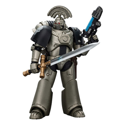 Warhammer The Horus Heresy Action Figure 1/18 lron Warriors MKVI Tactical Sergeant with Power Sword and Plasma Pistol 12 cm Joy Toy (CN)