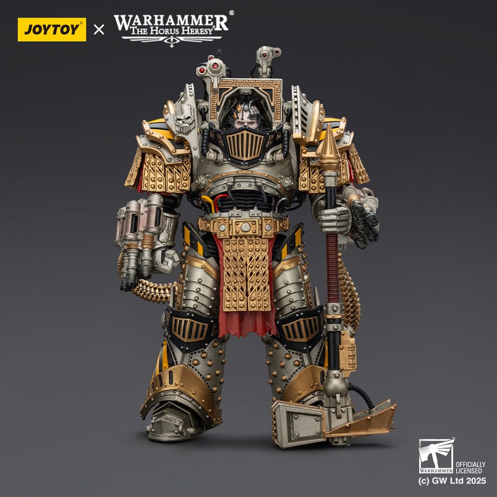Warhammer The Horus Heresy Action Figure Iron Warriors Perturabo Primarch of the lVth Legion 28 cm - FanofThings.co.uk