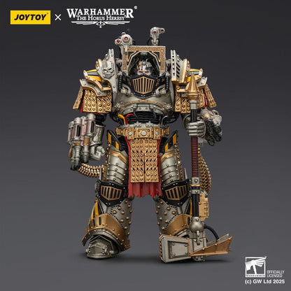 Warhammer The Horus Heresy Action Figure Iron Warriors Perturabo Primarch of the lVth Legion 28 cm - FanofThings.co.uk