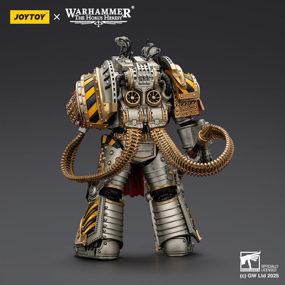 Warhammer The Horus Heresy Action Figure Iron Warriors Perturabo Primarch of the lVth Legion 28 cm - FanofThings.co.uk