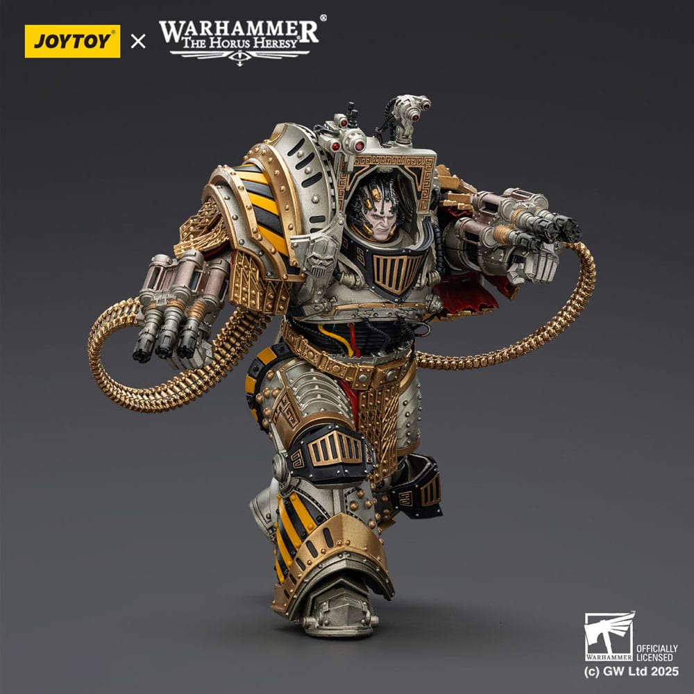 Warhammer The Horus Heresy Action Figure Iron Warriors Perturabo Primarch of the lVth Legion 28 cm - FanofThings.co.uk