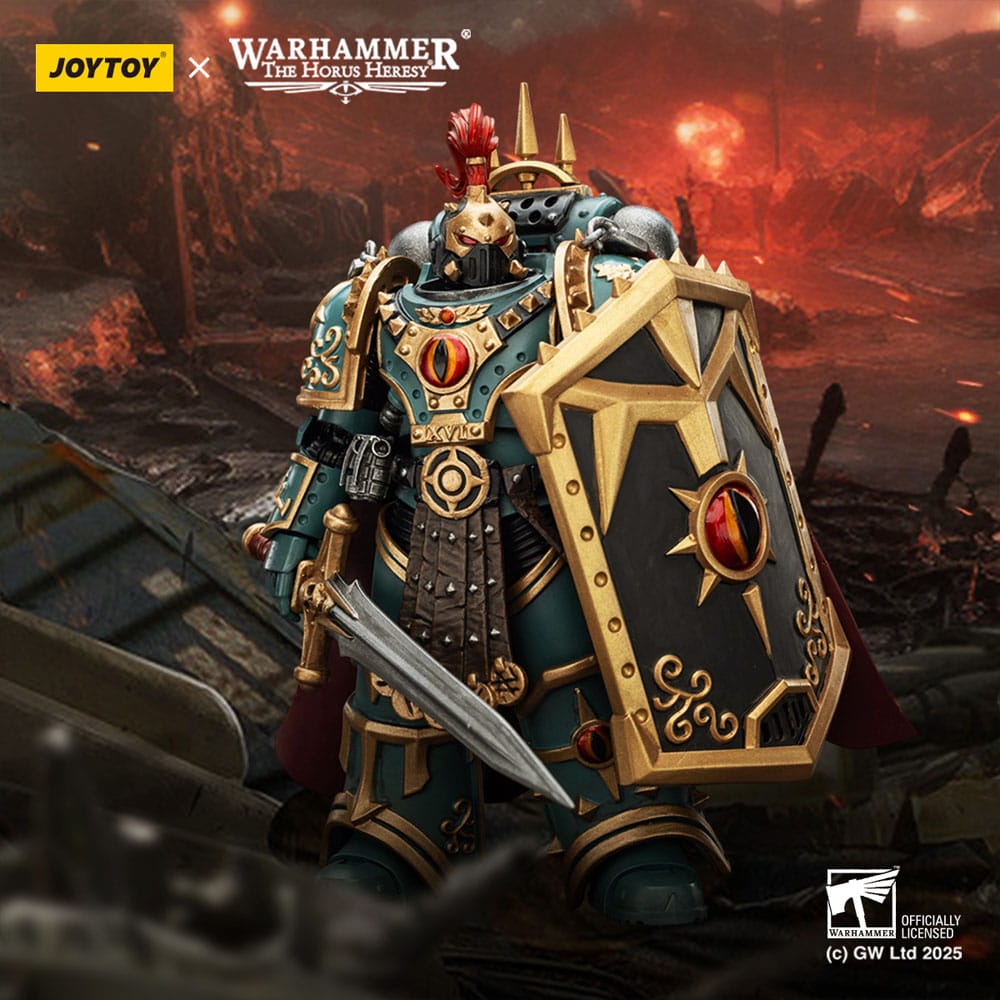 Warhammer The Horus Heresy Action Figure Sons of Horus Little Horus Aximand Captain of the 5th Company 20 cm Joy Toy (CN)
