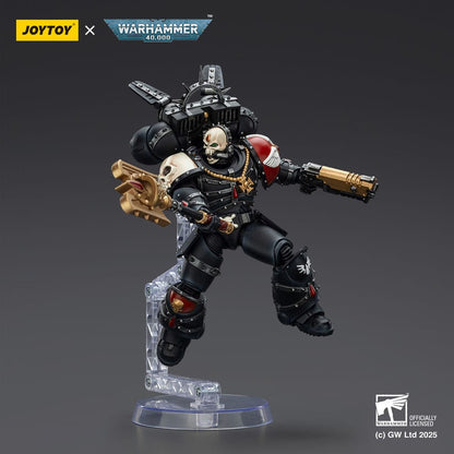 Warhammer 40,000: Combat Patrol Blood Angels Action Figure Lemartes With Jump Pack Blood Crozius and Absolver Bolt Pistol 12 cm Joy Toy (CN)