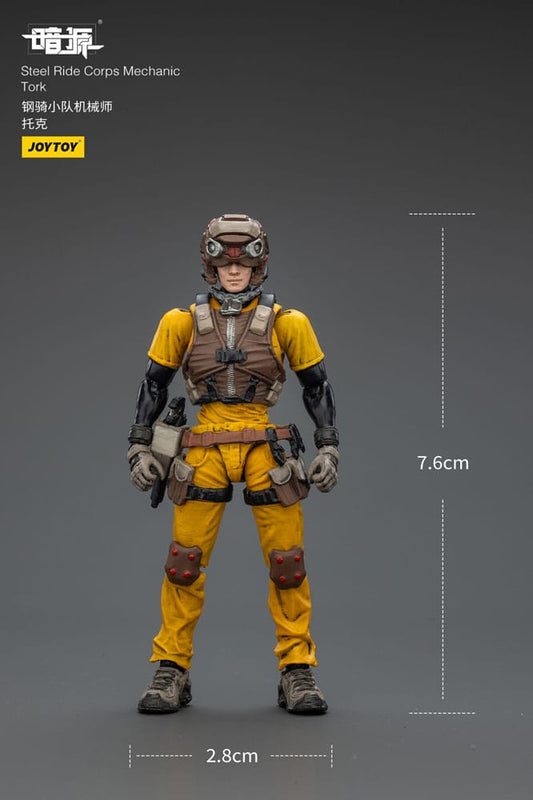 Steel Ride Corps Dark Source Action Figur Mechanic Tork 7 cm Joy Toy (CN)