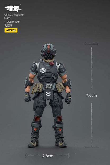UNSC Dark Source Action Figur Assaulter Liam 7 cm