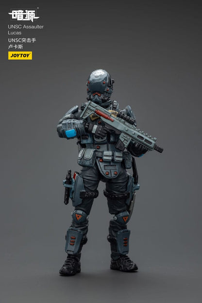 UNSC Dark Source Action Figur Assaulter Lucas 7 cm