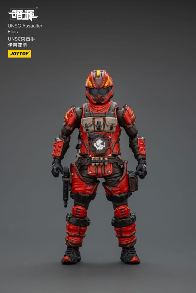UNSC Dark Source Action Figur Assaulter Elias 7 cm