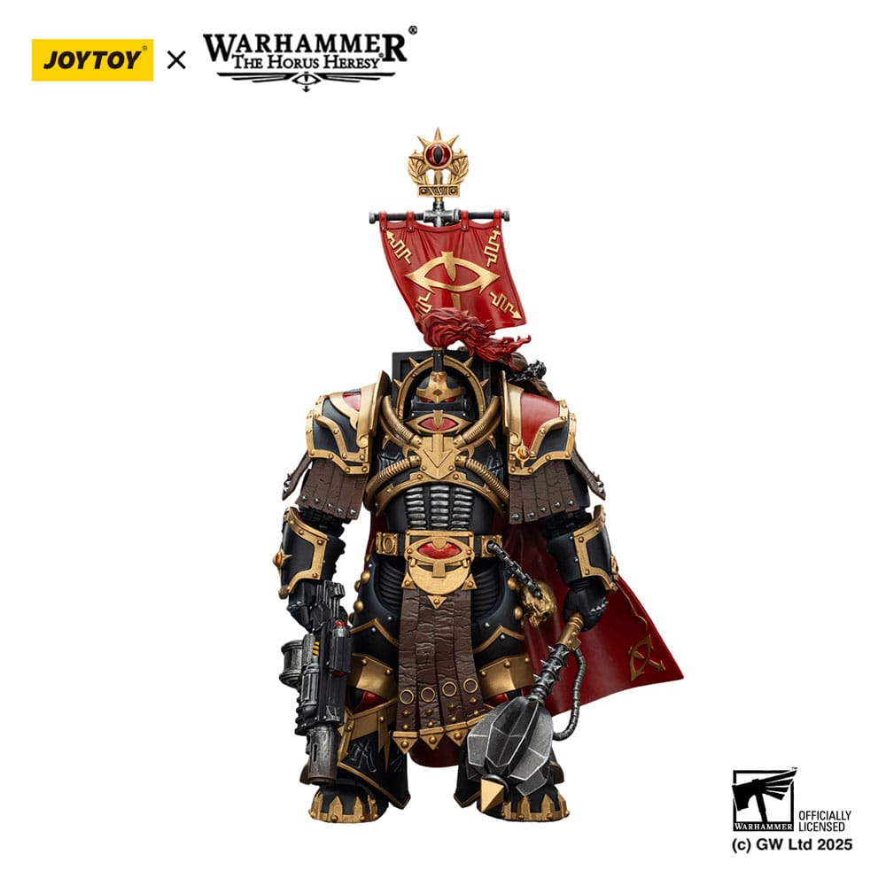 Warhammer 40,000: Sons of Horus Action Figure Legion Cataphractii Praetorwith Combi-Melta and Power Maul 14 cm Joy Toy (CN)