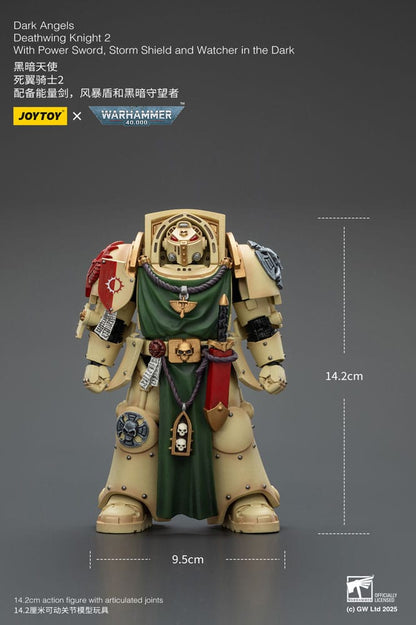 Warhammer 40,000 Action Figure Dark Angels Deathwing Knight 2 14 cm Joy Toy (CN)