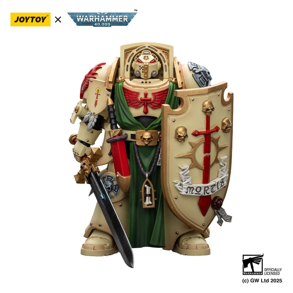 Warhammer 40,000 Action Figure Dark Angels Deathwing Knight 3 14 cm Joy Toy (CN)