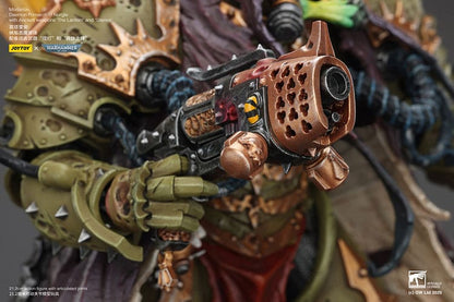 Warhammer 40k Action Figure 1/18 Mortarion Daemon Primarch of Nurgle with Ancient weapons The Lantern and Silence 21 cm Joy Toy (CN)