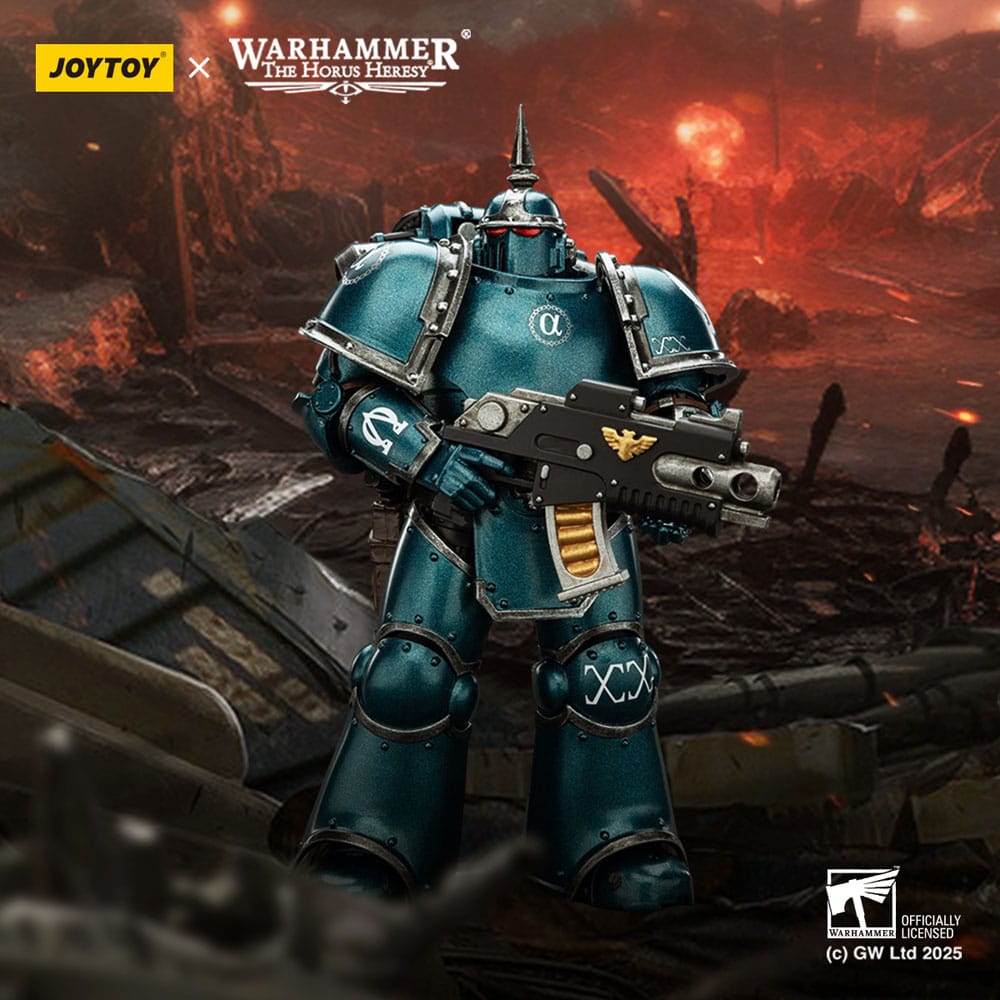 Warhammer The Horus Heresy Action Figure Alpha Legion MK lll Tactical Legionary 12 cm