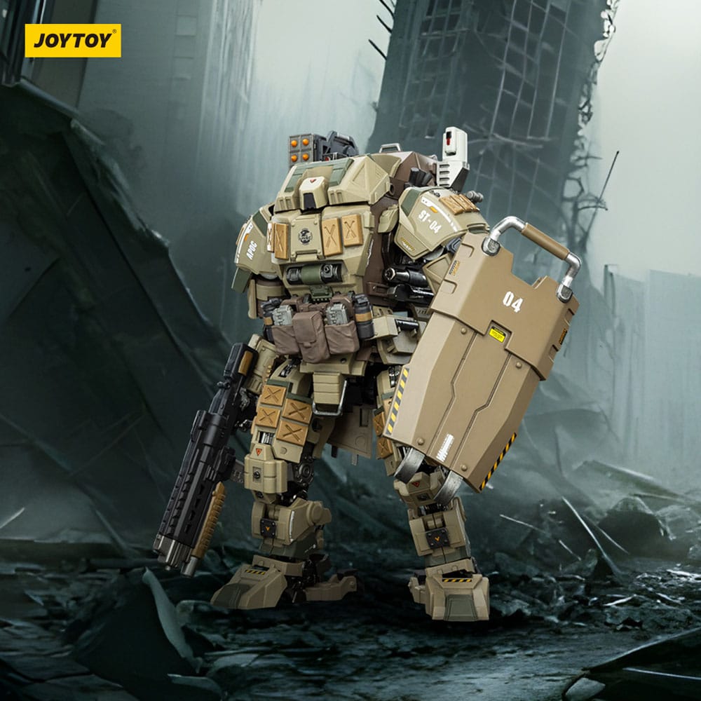 Dark Source Action Figur APOC Series Iron Vanguard Heavy Assault Mech 16 cm