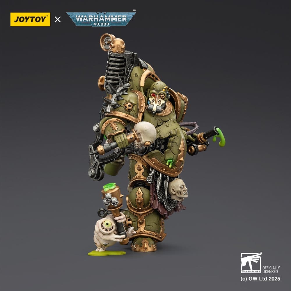 Warhammer 40,000 Action Figure Death Guard Foul Blight spawn with Plague Sprayer 12 cm