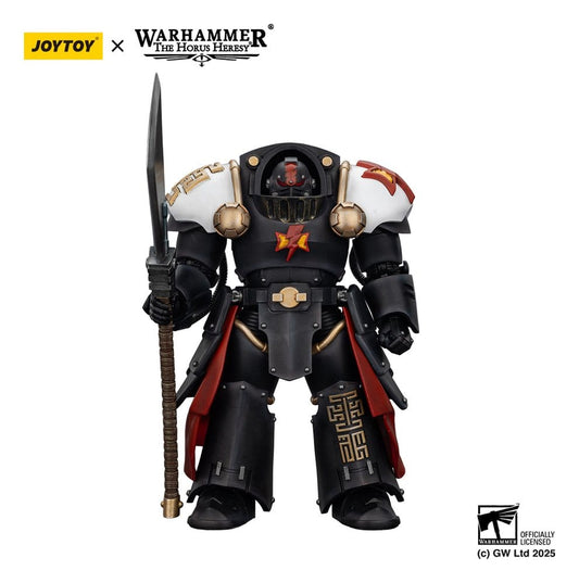 Warhammer The Horus Heresy Action Figure White Scars Ebon Keshig Terminator 2 with Power Glaive 13 cm Joy Toy (CN)