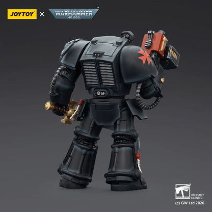 Warhammer 40,000 Action Figure Black Templars Terminator 1 with Power Sword and Storm Bolter 14 cm