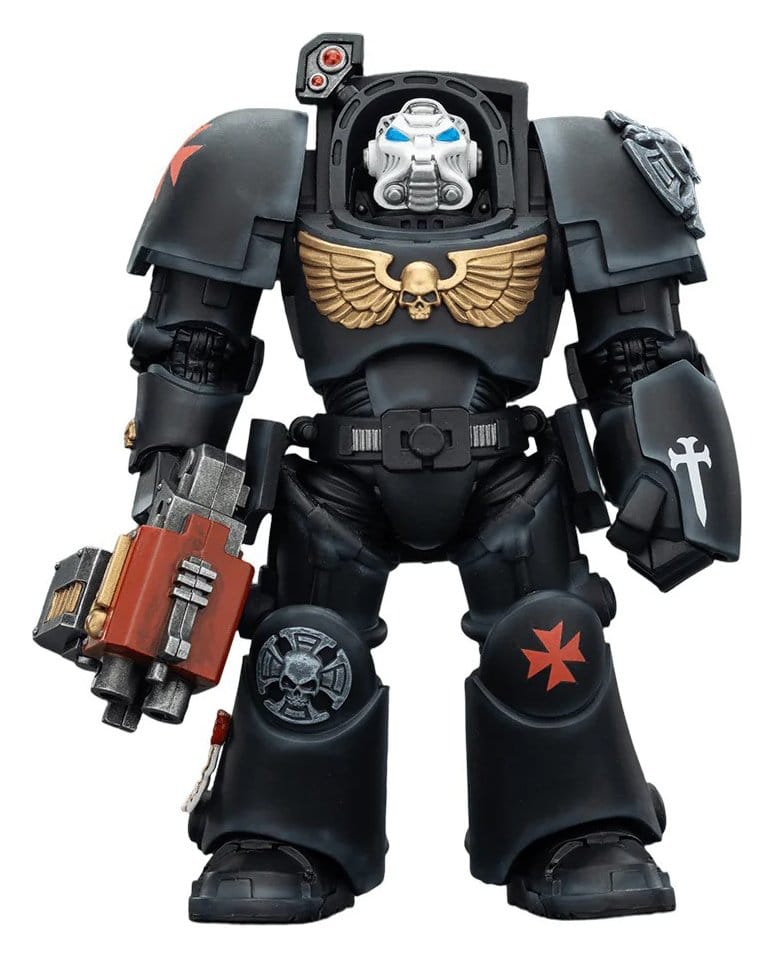 Warhammer 40,000 Action Figure Black Templars Terminator 2 with Power Fist and Storm Bolter 14 cm Joy Toy (CN)