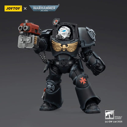 Warhammer 40,000 Action Figure Black Templars Terminator 2 with Power Fist and Storm Bolter 14 cm Joy Toy (CN)