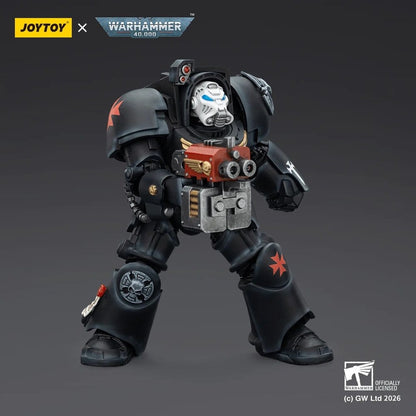 Warhammer 40,000 Action Figure Black Templars Terminator 2 with Power Fist and Storm Bolter 14 cm Joy Toy (CN)
