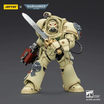 Warhammer 40,000 Action Figure Dark Angels Deathwing Terminator 1 with Power Sword and Storm Bolter 14 cm Joy Toy (CN)