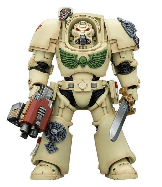 Warhammer 40,000 Action Figure Dark Angels Deathwing Terminator 1 with Power Sword and Storm Bolter 14 cm Joy Toy (CN)