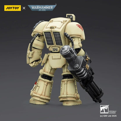 Warhammer 40,000 Action Figure Dark Angels Deathwing Terminator 3 with Power Fist and Assault Cannon 14 cm