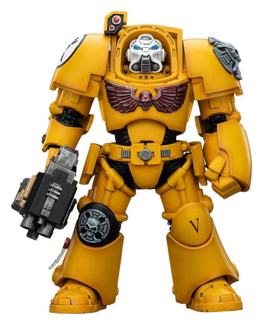 Warhammer 40,000 Action Figure Imperial Fists Terminator 2 with Power Fist and Storm Bolter 14 cm Joy Toy (CN)