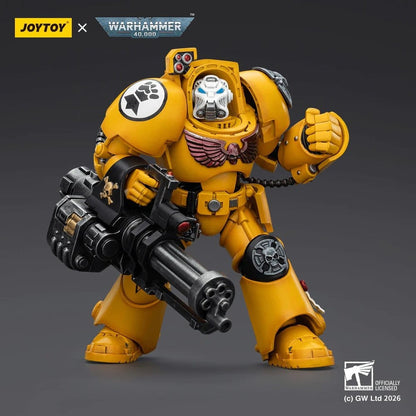 Warhammer 40,000 Action Figure Imperial Fists Terminator 3 with Power Fist and Assault Cannon 14 cm Joy Toy (CN)