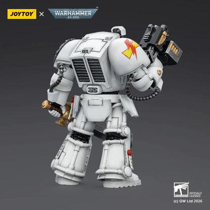 Warhammer 40,000 Action Figure White Scars Terminator 1 with Power Sword and Storm Bolter 14 cm Joy Toy (CN)
