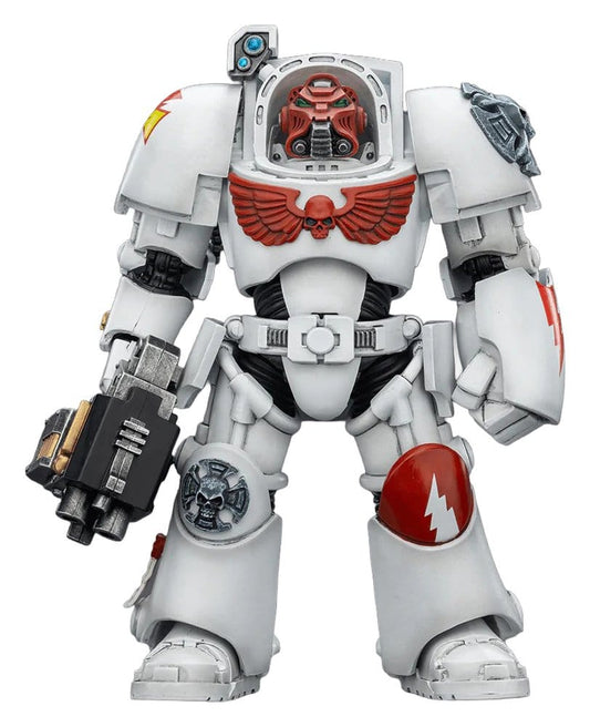 Warhammer 40,000 Action Figure White Scars Terminator 2 with Power Fist and Storm Bolter 14 cm Joy Toy (CN)