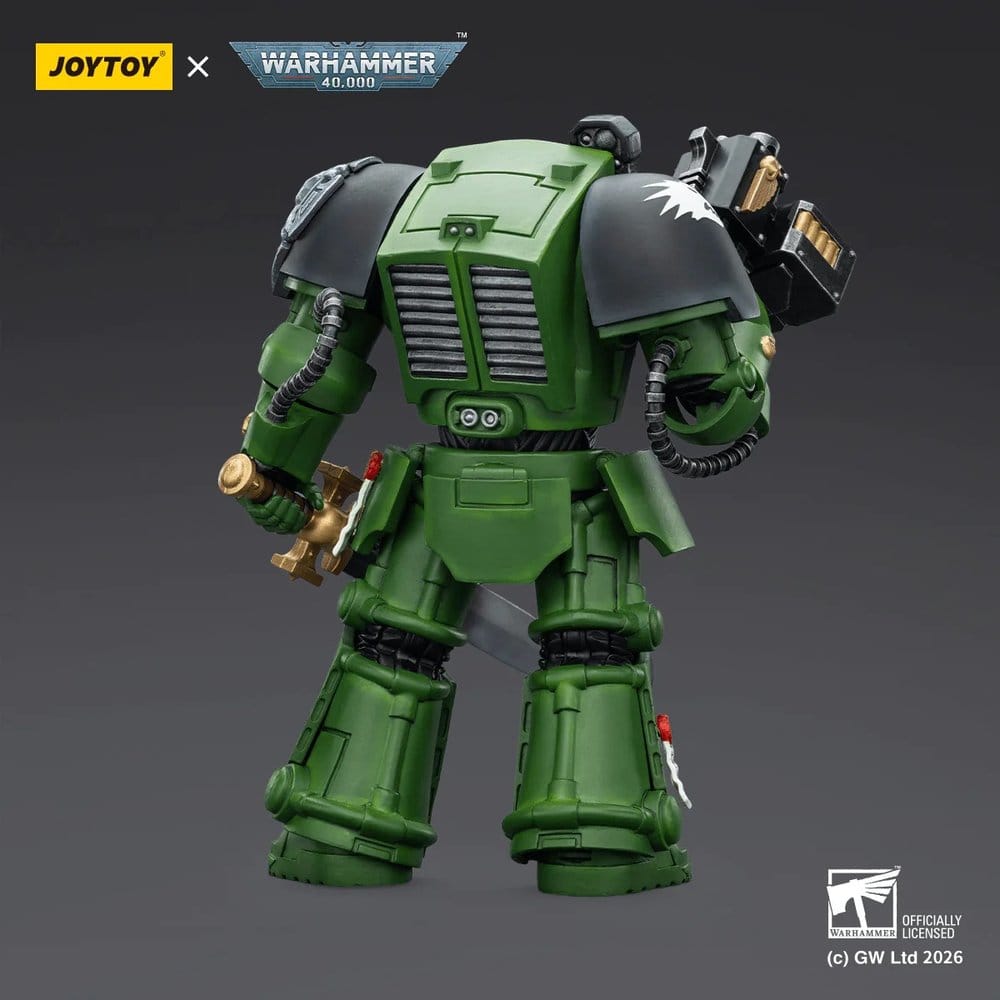 Warhammer 40,000 Action Figure Salamanders Terminator 1 with Power Sword and Storm Bolter 14 cm Joy Toy (CN)