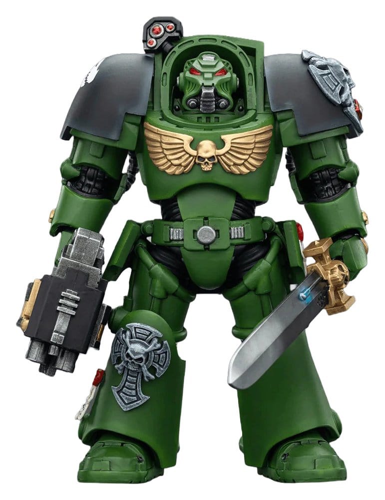 Warhammer 40,000 Action Figure Salamanders Terminator 1 with Power Sword and Storm Bolter 14 cm Joy Toy (CN)