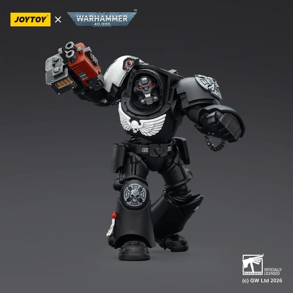 Warhammer 40,000 Action Figure Raven Guard Terminator 2 with Power Fist and Storm Bolter 14 cm Joy Toy (CN)