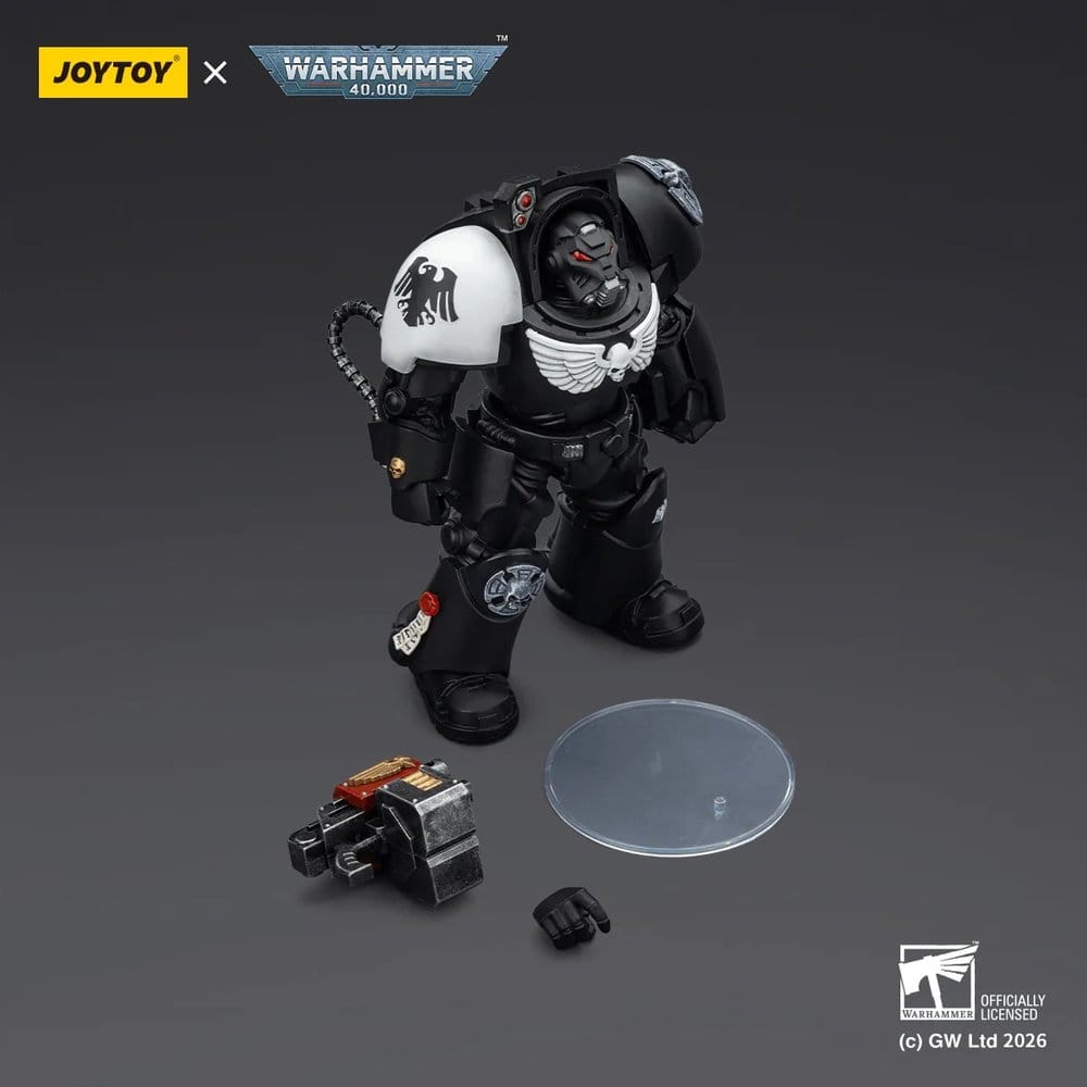 Warhammer 40,000 Action Figure Raven Guard Terminator 2 with Power Fist and Storm Bolter 14 cm Joy Toy (CN)