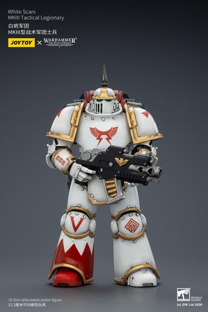 Warhammer The Horus Heresy Action Figure White Scars MKIll Tactical Legionary 12 cm Joy Toy (CN)