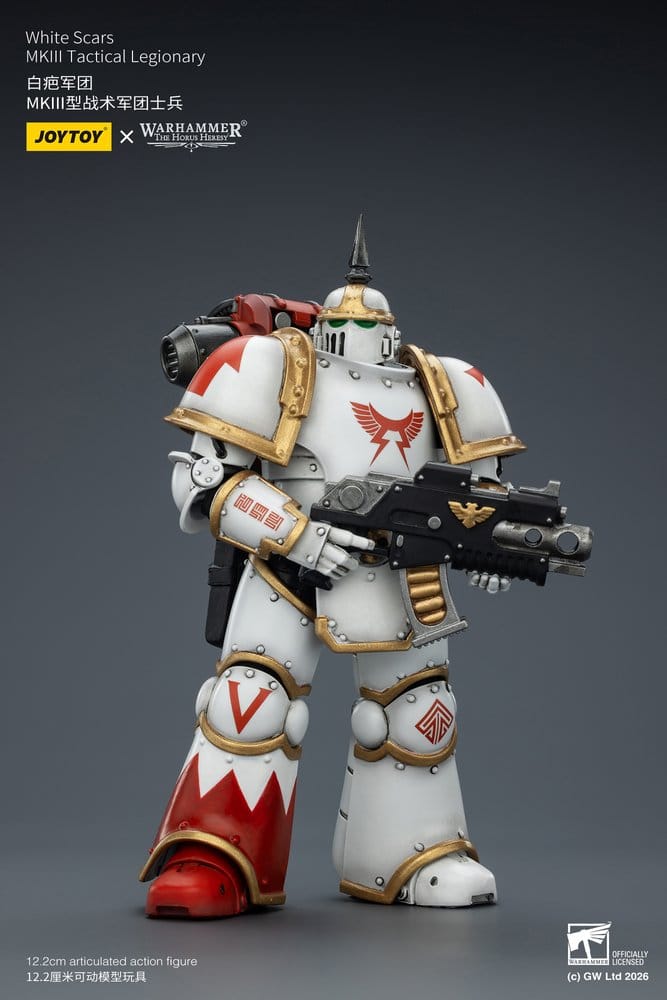 Warhammer The Horus Heresy Action Figure White Scars MKIll Tactical Legionary 12 cm Joy Toy (CN)