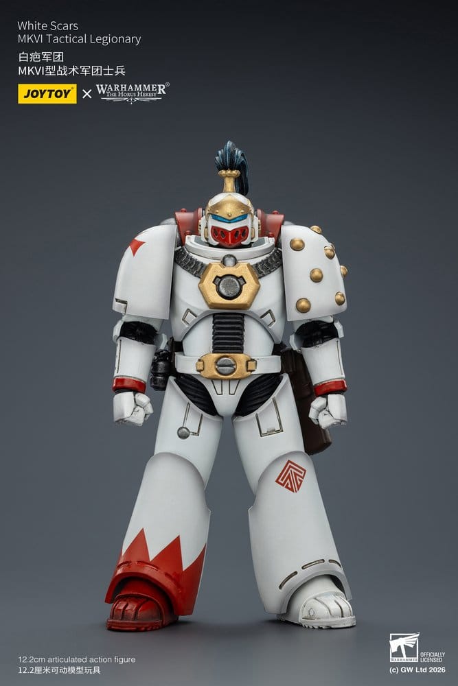 Warhammer The Horus Heresy Action Figure White Scars MKVI Tactical Legionary 12 cm Joy Toy (CN)