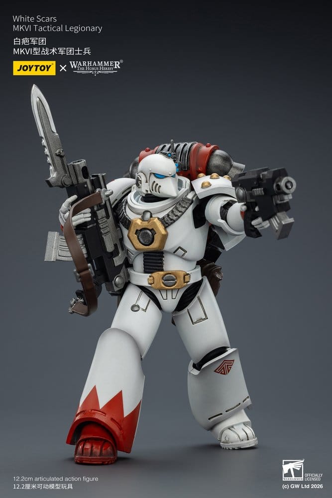 Warhammer The Horus Heresy Action Figure White Scars MKVI Tactical Legionary 12 cm Joy Toy (CN)