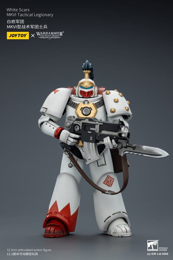 Warhammer The Horus Heresy Action Figure White Scars MKVI Tactical Legionary 12 cm Joy Toy (CN)